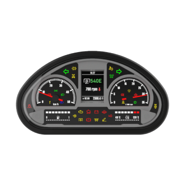 BC202 Instrument Cluster Construction Vehicles